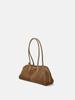2026 Bolsa Boston Feminina de Couro Genuíno Bolsa de Bowling Bolsa de Ombro Couro Fosco Camurça Grande Capacidade Bolsa Almofada Nova para o Outono