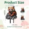 Nuevo Elfo Animal de Dibujos Animados Niña PVC Decoración de Plantas de Jardín Señal y Accesorio de Decoración de Suelo