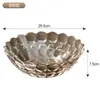 Bandeja de exhibición y almacenamiento de plástico de alta gama para uso comercial, mesa de centro de sala de estar de lujo ligero, bandeja exquisita para frutas y bocadillos para uso doméstico, disponible en varios colores