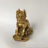 Kirin de Cobre Kirin da sorte um par de decorações para casa ornamentos lingote Kirin