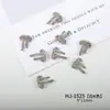 Accesorios de Aleación para Uñas Decoración de Uñas Popular Lazo para Uñas Super Brillantes Uñas Portátiles Media Luna Francesa Accesorios para Uñas de Mariposa