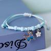 Fabricantes de origen pulsera de mariposa joyería de cerámica al por mayor femenina Joker popular parejas pequeño fresco regalos transfronterizo hechizo más
