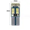 Luz de posición LED para coche T10 3014 18SMD W5W luz de matrícula decodificador CanBus luz de techo luz trasera