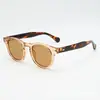 2025 Nuevas Gafas de Sol de Moda Transfronteriza con Clavos de Arroz Marco Redondo para Mujer Marco de Gafas Retro Gafas de Sol de Celebridad de Internet Gafas de Sol Protectoras Solares de Moda