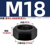 Grado 8.8 tuerca hexagonal delgada de rosca fina tuerca plana MM8M10M12M14M16M18M20*1*1.25*1.5*2