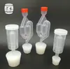 Válvula de escape unidirecional para barril de fermentação de cerveja, válvula de respiro, válvula de selo de água de três peças, válvula de escape automática de plástico, rolha de silicone