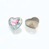 Rinestones Geométricos en Forma de Corazón para Uñas Dongzhou 6*5.3mm Accesorios para Pendientes DIY Corazón de Melocotón Brillante Decoraciones de Uñas Portátiles