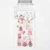 Set de Pegatinas para Diario, Pegatinas Washi Artísticas y Lindas, Material de Verano para Bodas y Viajes, Pegatinas Decorativas, Artículo Popular de Celebridad de Internet