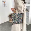Bolsa de Hombro Grande de Gran Capacidad 2026 Primavera Nueva de Moda Elegante Personalizada Bolsa Tote para Estudiantes de Clase para Mujeres