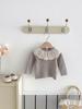Camiseta básica para niña, primavera y otoño, nueva camiseta de manga larga con cuello de encaje para niña, camiseta informal de color liso estilo occidental para bebé