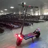 Fábrica Personalizada Oemodm Adulto Elétrico Off-Road Dobrável Scooter Elétrico Placa Luminosa Acrílica Traseira