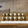 Dado de hueso de camello, accesorio de tres vías, separador de pulsera DIY versátil, colgante de cuerda trenzada, accesorio creativo