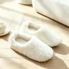 Pantuflas de maternidad para exportación transfronteriza, pantuflas mullidas para interior del hogar para mujer, pantuflas de algodón cálidas para todas las estaciones