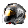 Anuncio Casco de Motocicleta Eléctrica Certificado 3C para Hombres y Mujeres Casco Medio de Seguridad Transpirable para Motociclismo en Todas las Estaciones