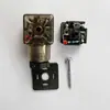 Enchufe Transparente Bobina de Válvula Solenoide Hidráulica Caja de Cableado del Solenoide 24V 220V con Cabezal de Luz Indicadora