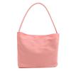 Bolsa de Ombro Estilo Minisary Feminina 2024 Nova Menina Elegante Doce Cor Sólida Bolsa Balde Estilo Ocidental Estilo Coreano Bolsa Casual