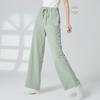 Calças de dança moderna Roupas de prática Calças de dança soltas Calças unissex Perna reta Calças de perna larga