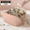 Bolsa de Cosméticos Portátil para Viagem Feminina de Grande Capacidade para Armazenamento e Lavagem Bolsa Organizadora Tipo Almofada Pronta para Venda
