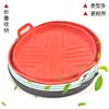 Forma de Silicone para Assar de Grau Alimentício Air Fryer Doméstica Forma de Silicone para Assar de Grau Alimentício Forma de Silicone Dobrável para Assar