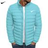 Transfronteiriço 2024 Nova Jaqueta Masculina de Algodão Quente para o Inverno Moda Masculina Confortável Casual para Casa Esportes Casuais Casaco de Algodão em Estoque