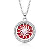 Suministro de Fábrica Difusor de Perfume Espiral Collar de Aceite Esencial de Aromaterapia Acero Inoxidable de Alta Calidad Collar para Mujer