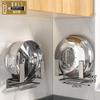 Fornecimento de fábrica para cozinha, suporte para tábua de corte não perfurada, suporte para tampa de panela, tábua de corte de parede, placa de faca, suporte universal