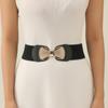 Cinturón ancho con lazo para mujer nuevo estilo coreano moderno combinable ropa decorativa falda línea de cintura elástica sello de cintura para mujer