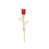 Broche de Flor de Rosa Roja, Broche de Aleación de Moda de Alta Gama, Accesorio de Boda, Abrigo, Traje, Vestido, Pin Exquisito