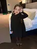 Ropa Infantil Fruta Winnie 2026 Invierno Nueva Ropa Infantil Niñas Chaleco de Lana de Lunares Vestido Falda Larga Otoño Invierno