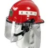 Cachecol Cinto de Combate a Incêndios Florestais Retardante de Chamas Capacete Vermelho Anti-Esmagamento Protetor Chapéu de Combate a Incêndios Chapéu Protetor Coreano de Resgate de Emergência
