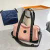 Bolsa Tote Unissex para Viagem Tecido Oxford Grande Capacidade Bolsa de Armazenamento Bolsa para Esportes Fitness Bolsa de Viagem Casual