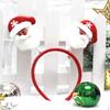 Decorações de Natal Fivela de Cabeça Cabeça de Boneco de Neve Cana Cabeça Faixa de Cabelo de Natal Performance Noturna Crianças Adulto Faixa de Cabelo Adereços de Performance