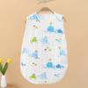 Saco de Dormir Fino de Verão para Bebês e Crianças Pequenas, Gaze Bolha de Alta Densidade, Conjunto de Duas Peças Estilo Colete de Gaze para Primavera e Verão para Prevenir Resfriados