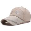 Sombrero de Verano para Hombre Casual para Exteriores 55 Gorra de Béisbol de Lona Gorra de Malla Transpirable Protector Solar Sombrero para el Sol