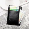 Aliexpress Anti-Robo Rfid Piel Genuina Retro Portatarjetas Licencia de Conducir para Hombre Billetera Pequeña para Monedas Portatarjetas de Crédito Portatarjetas para Mujer