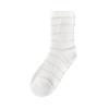 Calcetines Blancos de Seda de Mora Bohang para Mujer, Verano, Delgados, para Apilar, de Seda, Transpirables, de Caña Media, Calcetines de Luna, Calcetines con Agujeros