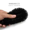 Cepillo para llantas de coche, cepillo de limpieza de neumáticos con cerdas negras, cepillo de limpieza para rines de coche, cepillo para limpiar bordes de rines