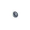 Plata Esterlina S925 Botón Redondo Palabra Feliz Accesorios Retro Viejo DIY Material para Abalorios Hecho a Mano Joyería al por Mayor