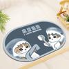 Tapetes de Chão para Banheiro, Capachos de Lama de Diatomáceas Feitos Sob Medida, Tapetes Antiderrapantes para Banheiro de Tamanho Personalizado, Tapetes de Pé Absorventes de Secagem Rápida Xiaohongshu