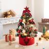 2025 Nova Decoração de Natal Transfronteiriça Árvore de Natal de Mesa Conjunto Mini Árvore de Natal Pequena Presente de Natal Atacado