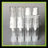 Botella de loción con bomba blanca de 10 ml sin popote Botella cosmética de vacío para loción capacidad pequeña botella de leche de esencia 10ML pico de pato
