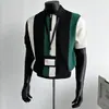 Camisa polo degradê cor contrastante casual color blocking nova manga curta malha lapela masculina respirável estilo coreano verão manga curta listrada
