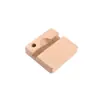 Base de Celular de Madeira Maciça Criativa Suporte de Celular e Tablet de Madeira para Mesa de Preguiçoso Suporte de Celular Imprimível LOGOTIPO