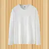 Ropa interior de trabajo para hombre Camiseta de manga larga Otoño para hombre Cuello redondo Talla grande Versátil Camiseta de manga larga para hombre Ropa superior de manga corta