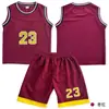 Uniformes de baloncesto personalizados al por mayor transfronterizos, secado rápido, transpirables, ropa deportiva casual para adultos y niños, competición y entrenamiento, tejido birdseye 120g