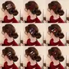 Pinzas para el Cabello Dulces y Frescas de Primavera y Verano con un Toque de Lujo, Exquisitos Pasadores en Forma de Corazón, Pinzas Laterales de Moda y Elegantes para Sujetar el Cabello Suelto