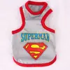Chaleco para Mascota Batman Superman Ropa para Cachorro Teddy Primavera y Verano Ropa para Perro Pequeño Poodle Gato Ropa para Mascota