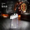 Tubería de Agua Uso Dual Pipeta de Vidrio para Fumar Bolsa de Tabaco Vintage Porta Cigarrillos Filtro Set Completo de Shisha Metabo