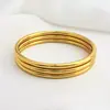 Set de Pulseras Trenzadas de Alambre Cuadrado de Acero Inoxidable Multicapa Apilables Chapadas en Oro de 18 Quilates, Moderno y Elegante, No se Deslustra, Sencillo