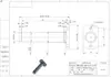 Flange de junta articulada tipo flange de lado plano com anel de retenção pino cantilever de aço 45# núcleo do eixo WHE01 em estoque